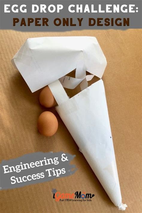 best design for paper drop test|egg drop project paper.